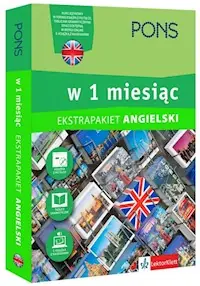 Promocja Angielski w 1 miesiąc z 3 tablicami językowymi i kursem online