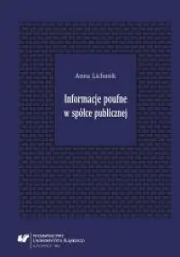 Informacje poufne w spółce publicznej Wysoka jakość