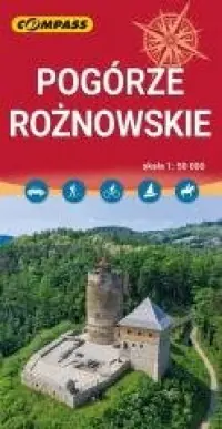 Bezpieczna płatność Pogórze Rożnowskie - mapa papierowa