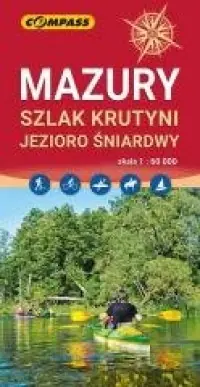 Oferta czasowa Mapa - Mazury, Szlak Krutyni, Jezioro Śniardwy