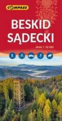 Tylko dziś Mapa - Beskid Sądecki 1:50 000