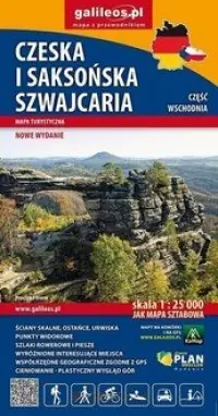 Bestseller Mapa turystyczna - Czeska i Saksońska Szwajcaria