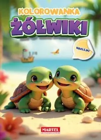 Żółwiki z naklejkami. Kolorowanka Najlepsza cena