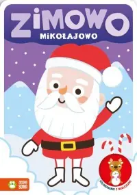 Do wyczerpania zapasów Zimowo mikołajowo Kolorowanki z naklejkami