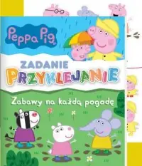 Peppa Pig. Zadanie Przyklejanie. Zabawy na każdą pogodę Nie przegap