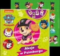 Psi Patrol. Opowiadania z naklejkami. Akcje w Psimburgu Ograniczona ilość