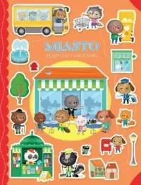 Taniej Książeczka z naklejkami. Miasto