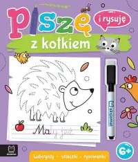 Ostatnia szansa Piszę i rysuję z kotkiem. Labirynty, szlaczki, rysowanki. Ścieralny pisak
