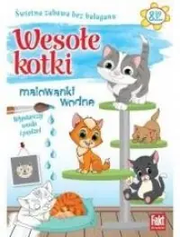 Fakt dla malucha. Malowanki wodne. Wesołe kotki Tani