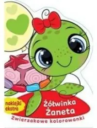 Oferta Zwierzakowe kolorowanki. Żółwinka Żaneta