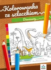 Kup teraz Kolorowanka ze szlaczkiem. Dinozaury