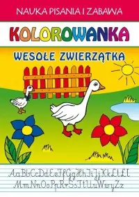 Kolorowanka. Wesołe zwierzętka Oferta czasowa