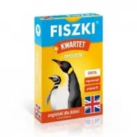 Fiszki obrazkowe Kwartet. Zwierzęta język angielski Taniej