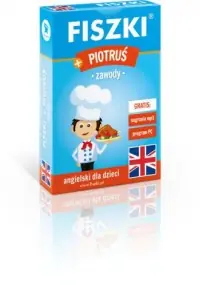 Fiszki obrazkowe + Piotruś. Zawody - język angielski Taniej