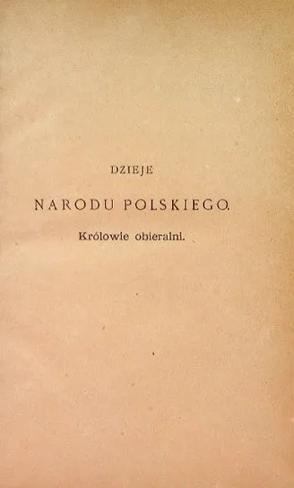 Dzieje Narodu Polskiego Tom 3 Nowy