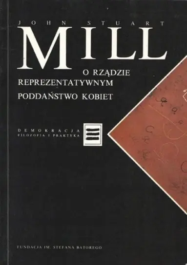 O rządzie reprezentatywnym Poddaństwo kobiet Niska cena