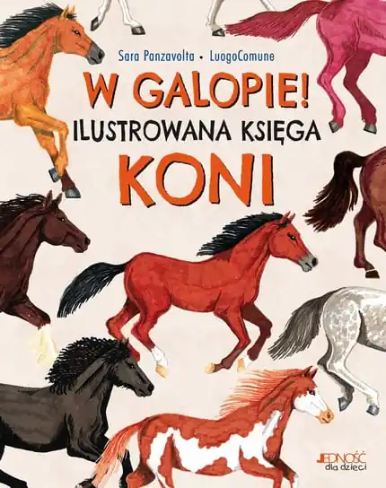 W galopie! Ilustrowana księga koni Promocja
