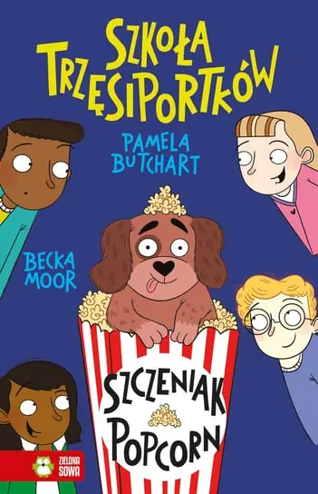 Szczeniak Popcorn. Szkoła trzęsiportków Obniżka ceny