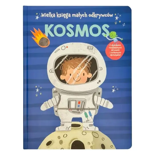 Wielka księga małych odkrywców. Kosmos Najlepsza cena