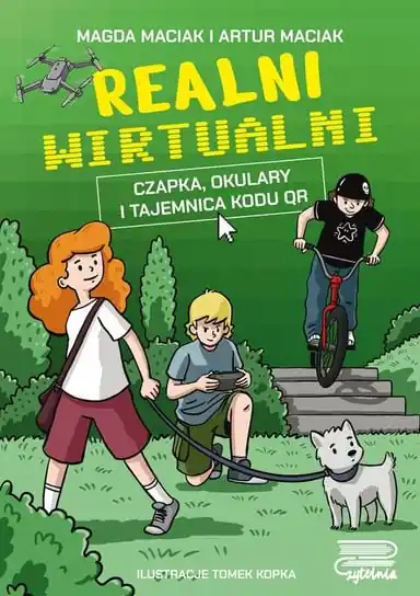 Tylko dziś Realni wirtualni. Czapka, okulary i tajemnica kodu QR