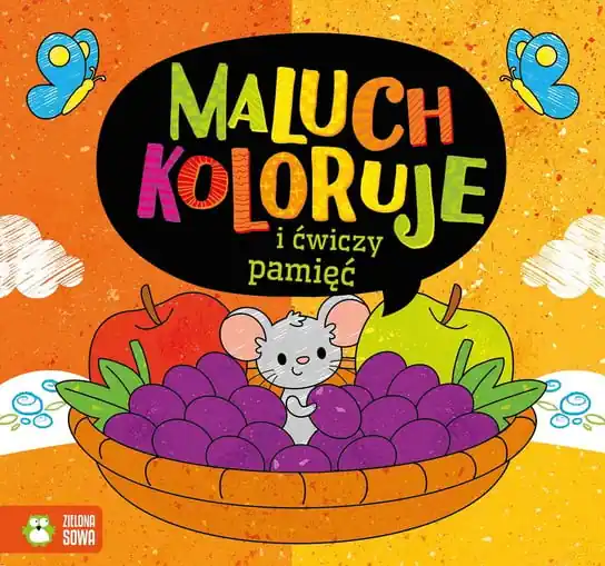 Maluch koloruje i ćwiczy pamięć Wysoka jakość