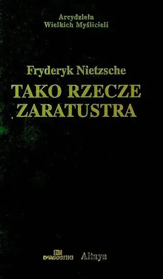 Tani Tako rzecze zaratustra
