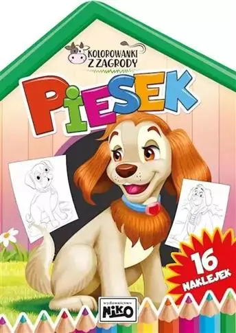 KOLOROWANKI Z ZAGRODY. PIESEK Okazja