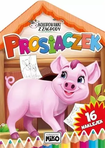 Szybka dostawa KOLOROWANKI Z ZAGRODY. PROSIACZEK