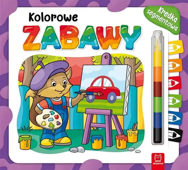 Okazja KOLOROWE ZABAWY. KREDKA SEGMENTOWA