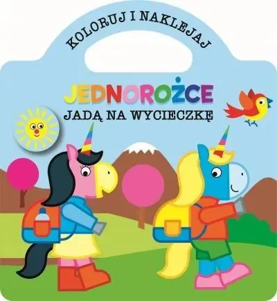 Bezpieczna płatność KOLORUJ I NAKLEJAJ. JEDNOROŻCE JADĄ NA WYCIECZKĘ