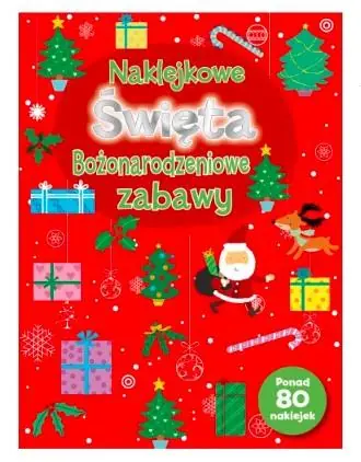 Kup online NAKLEJKOWE ŚWIĘTA. BOŻONARODZENIOWE ZABAWYNAKLEJKO