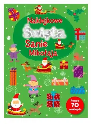 Szybka dostawa NAKLEJKOWE ŚWIĘTA. SANIE MIKOŁAJA