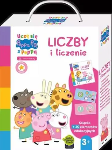 Ostatnie sztuki PEPPA PIG. UCZĘ SIĘ Z PEPPĄ. LICZBY I LICZENIE