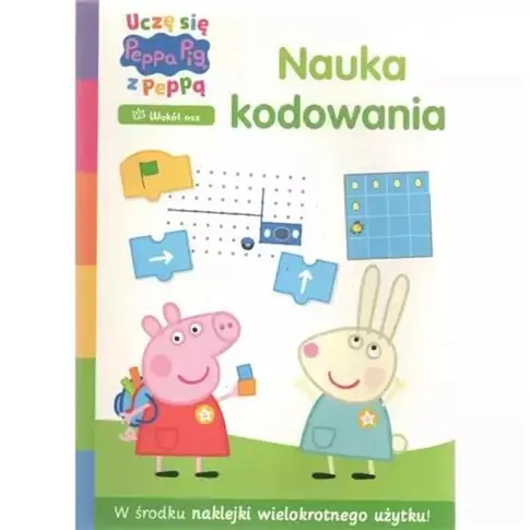 PEPPA PIG. UCZĘ SIĘ Z PEPPĄ. NAUKA KODOWANIA. Wysoka jakość