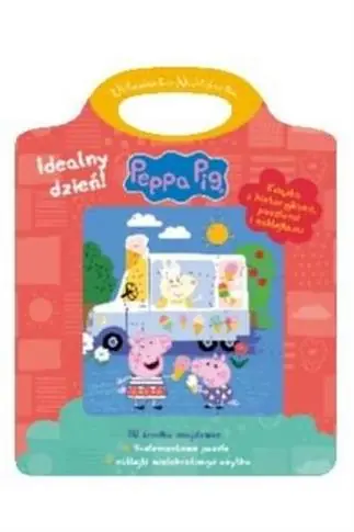 PEPPA PIG. UKŁADANKA-NAKLEJANKA. IDEALNY DZIEŃ Nie przegap