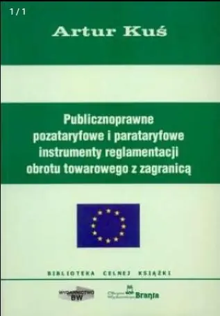 Darmowy zwrot Publicznoprawne pozataryfowe i parataryfowe instru