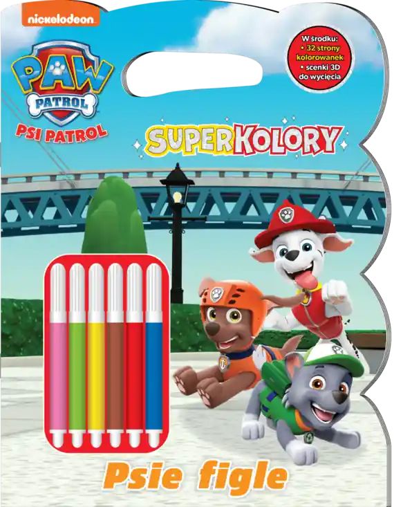 Ostatnia szansa Psie figle. Psi Patrol. SuperKolory