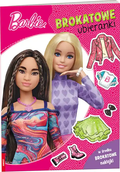 Wybór klientów Barbie Brokatowe Ubieranki