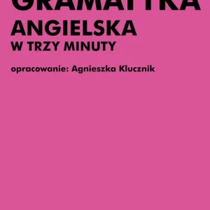Promocja Gramatyka angielska w trzy minuty
