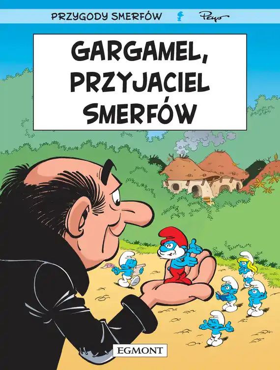 Łatwy zwrot Gargamel, przyjaciel Smerfów. Smerfy