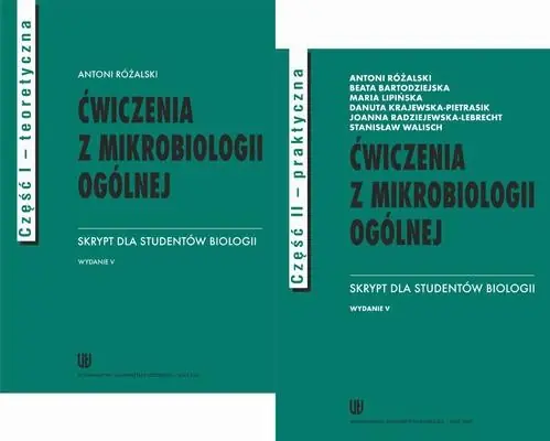 Szybka wysyłka Ćwiczenia z mikrobiologii ogólnej. Skrypt dla studentów biologii. Część teoretyczna i praktyczna