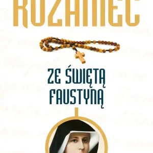 Różaniec ze świętą Faustyną Obniżka ceny