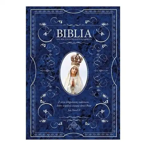 Premium Biblia rocznicowa z obwolutą 100. rocznica objawień fatimskich