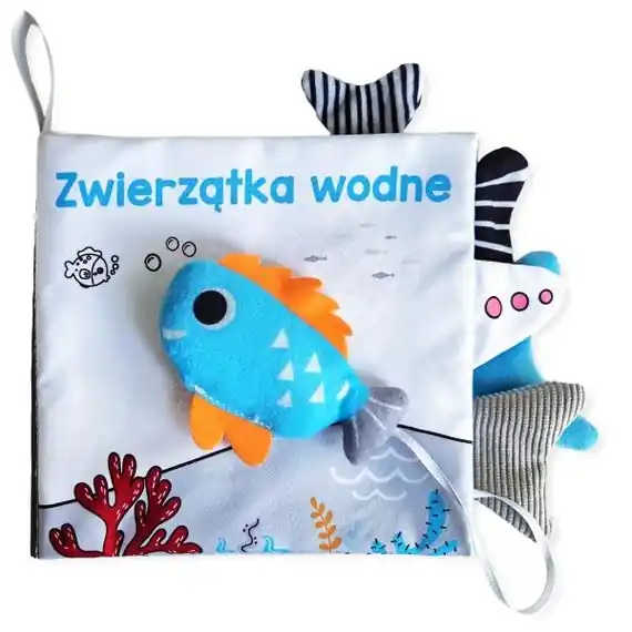 Zwierzątka wodne. Książeczka sensoryczna Ekspresowa dostawa