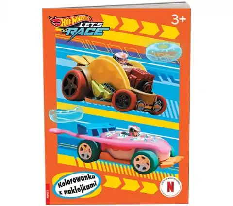 Hot Wheels. Kolorowanka z Naklejkami Tylko dziś