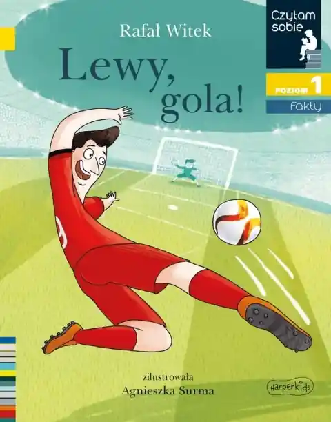 Darmowa dostawa Czytam sobie. Lewy. Gola! Poziom 1