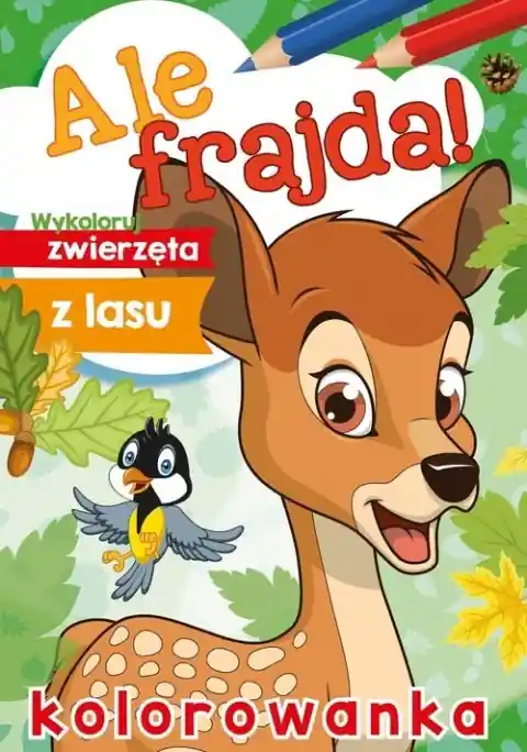 Nie przegap Ale frajda! Wykoloruj zwierzęta z lasu