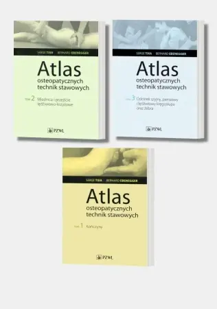 Atlas osteopatycznych technik stawowych T.1-3 - Serge Tixa Tylko dziś
