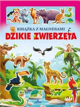 Obniżka ceny Dzikie zwierzęta Książka z magnesami - Jarek Żukowski