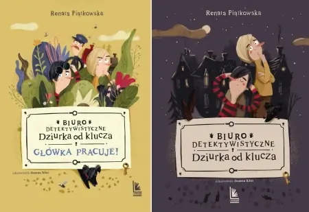 Pakiet Biuro detektywistyczne Dziurka od klucza Tomy 1-2 - Renata Piątkowska Zamów teraz